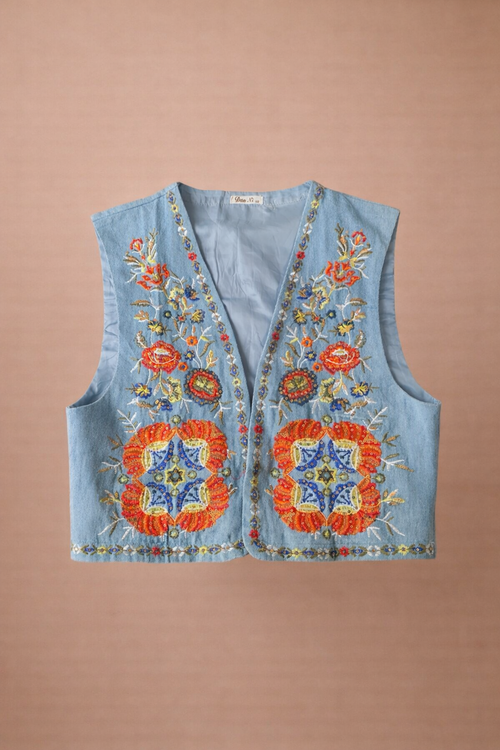 Chaleco de Mezclilla